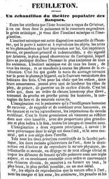 Un échantillon du théâtre populaire des Basques