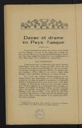 Danse et drame en Pays basque
