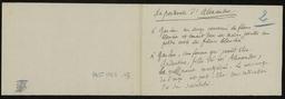 [Note manuscrite de Georges Hérelle]